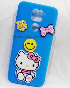 For Xiaomi Redmi Note 9 - Hello Kitty High Quality 3D Rubber Made Cute Cartoon Lovely Unique Design Soft Ladies Cover