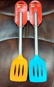 Kitchenware Cooking Tools Silicone & Stainless Steel Spatula - 1 Piece Multicolor