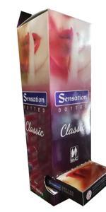 Sensation Classic Dotted Latex Condom(Full Box); 12x3 Total 36 pieces Condom