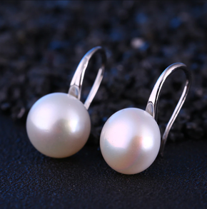New Simple Pearl Stud Earrings for Girls Simple Top - Cute Earrings for Women Simple