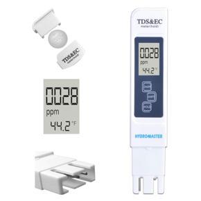 TDS Meter Digital Water Tester, 3 in 1 TDS, EC and Temperature Meter with ATC, Perfect for Drinking Water, Biofloc, Aquariums etc