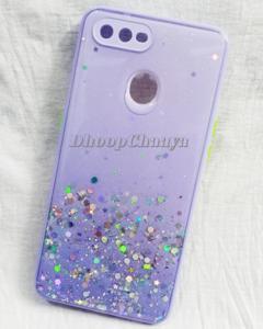 OPPO A12 / OPPO A12s / OPPO A5s / OPPO A7 (2018) / OPPO A11K - Camera Protection Star Bling Glitter Back Case Cover