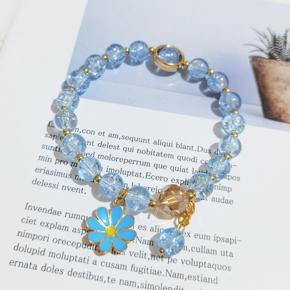 Simple Small Daisy Crystal Sun Flower Bracelet for Girls Simple Stylish New Collection 2022 - Bracelet for Women New Collection - Bracelet for Women Simple.