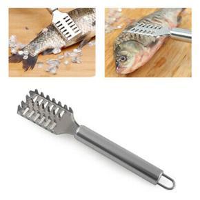 Stainless Steel Fish Skin Scraper,Remover - 1 Piece Silver Color