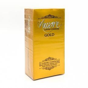 Amore Luxury Gold Condom (3’s X 6) 18 pieces (1 Full Box)