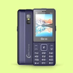 Geo R40 Feature Phone 4 Sim Mobile Phone 2500 mAh Big Battery