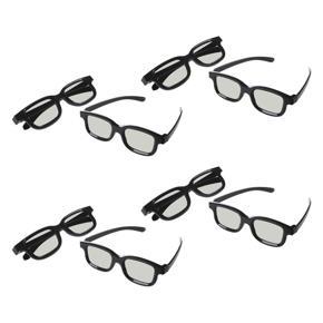 ARELENE 3D Glasses for LG Cinema 3D TV's - 8 Pairs