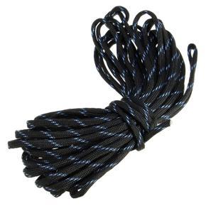 7 Rope Paracord  Parachute Rope Resistant Camping Survival Color: Black Camo Length: 15M