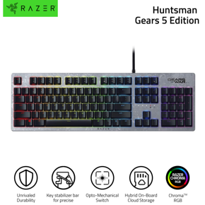 RAZER Huntsman Opto Mechanical Gaming Keyboard Gears 5 Edition