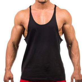 Bodybuilding Vest O-neck Summer Sleeveless Casual Pullover Top