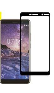 For Nokia 7 Tempered Glass Screen Protector 6D/9D/11D - Black