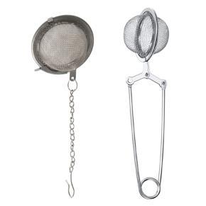 12 Pcs Stainless Steel Mesh Tea Ball Tea Infuser Strainers Tea Filter Steeper, 6 Pcs A & 6 Pcs B