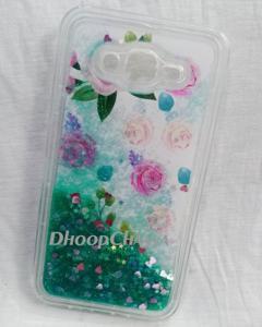 Samsung Galaxy J7 / Galaxy J7 Nxt - Unique Design Liquid 3D Glitter Floating Soft TPU Clear Case Cover