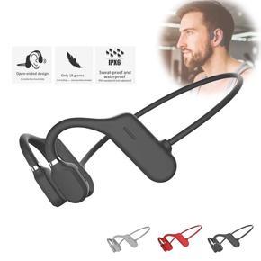 DYY-1 TWS Bluetooth Earphones Bone Conduction 3D Sweatproof   Sport Wireless Earbuds  Stereo Hanging Neck Headphone