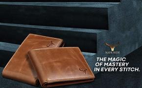 Brown colour Artificial Leather Wallet for Men