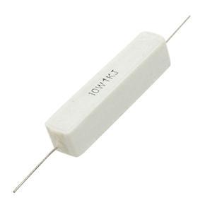 10 Pcs 1K Ohm 5% Ceramic Cement Power Resistor 10W Watt