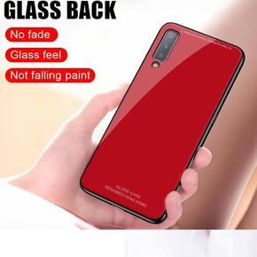 Glass Case Back Cover For Samsung Galaxy A7(2018)