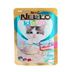 Nekko Tuna Mousse (Kitten) Pouch Cat Food 70g