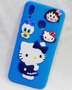 VIVO Y1s / VIVO Y91 / VIVO Y93 / VIVO Y93s / VIVO Y95 - Hello Kitty High Quality 3D Rubber Made Cute Cartoon Lovely Unique Design Soft Ladies Cover