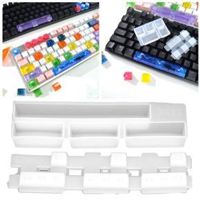 High Transparency Keycaps Silicone Mold DIY Mechanical Keyboard Keycap Molds