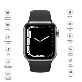 I7 Pro Max Smart Watch 1.8" HD Color Screen Smartwatch IP67 Waterproof Sport Watch Heart Rate Sleep Monitoring Bluetooth Smartwatch