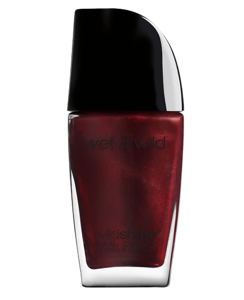 WILD SHINE NAIL COLOR, burgundy frost