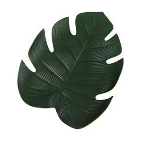 Artificial Monstera Leaf Kitchen Placemat Mat Bowl Anti-Slip Pad Table Decor