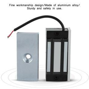 XHHDQES 2X Dc24V Door Electric Magnetic Electromagnetic Lock 60Kg Holding Entry Access Mini