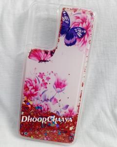 OPPO A16 / OPPO A16s / OPPO A54s / OPPO A54 5G / OPPO A55 / OPPO A55 5G /  OPPO A54 - Unique Design Liquid 3D Glitter Floating Soft TPU Clear Case Cover