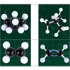 XHHDQES 267Pcs Molecular Model Kit Organic Chemistry Molecular Electron Orbital Model Chemistry Aid Tool for Chemistry Lesson