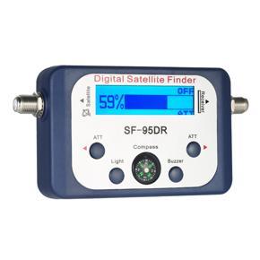 Digital Satellite Finder Satellite Signal Meter Mini Digital Satellite Signal Finder Meter with LCD Display Digital Satfinder with Compass