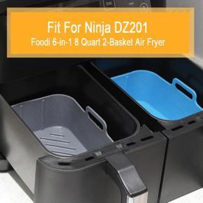 Air Fryer Basket Tray Fried Baking Pan for DZ201 Foodi 8 Quart B