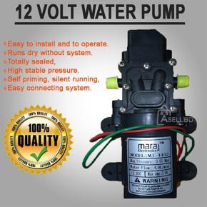 DC 12V 60W High Pressure Water Pump Automatic Switch 4L/min Pump
