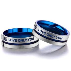 Couple Wedding Rings Love Only you