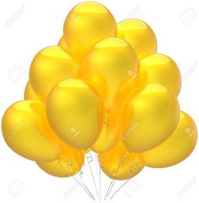 Balloon Yellow-10ps