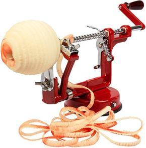 Easy Apple Peeler Slicing Machine ,Apple cutter - 3 in 1 Red color
