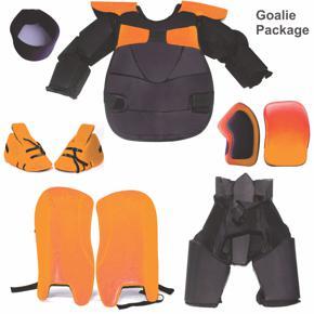 Ultimate Goalkeeping Set, Hockey Goalkeeper Kit, Hockey Goalie Set, Hockey Goalkeeper Protection Kit, Hockey Goalkeeper Pack including Leg guard, Kickers, Hand Protector pair, Body Armor full arms, Pa