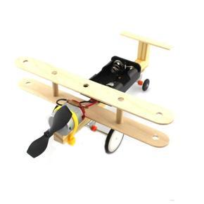 Children Handmade Diy Technology Small Production Material Package Electric Assembling Airplane Model T-oy