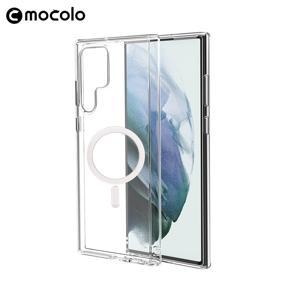 The new model is suitable for Samsung S22 magnetic transparent mobile phone shell magsafe anti-fall mobile phone protective cover S21 mobile phone shell