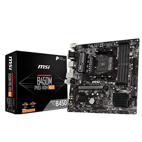 MSI B450M PRO-VDH MAX AMD Motherboard