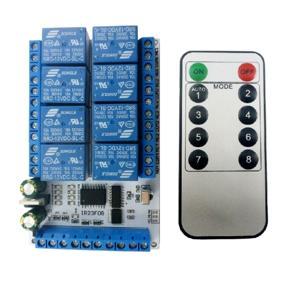 IR23F08 8 Channel Multi-Function Infrared Remote Control Relay Module