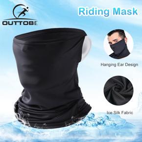 Outtobe Fashion Seamless Tubular Summer Cycling M-ask for Outdoor Dust Headband Magic Scarf Head Wrap Neck Face Covers Ice Silk Sunscreen M-ask Windproof Breathable Soft Quick Dry Washable Head-wear S
