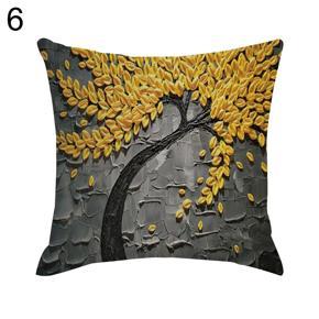 3D Branch Flower Throw Pillow Protector Case Cushion Cover Sofa Bedding Articles