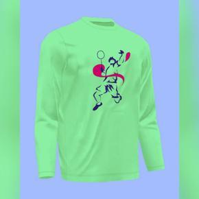 Badminton 4 Pest long Sleeve T-Shirt For Men