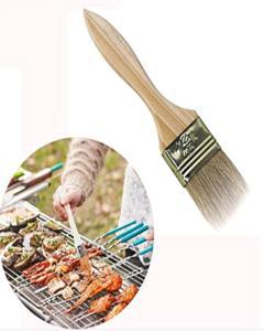 AZ- Oiling Brush Wooden Handle - (Pack of 3 Small)