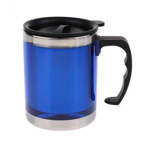 Travel Mug with Sipper Lid 380ml - Blue