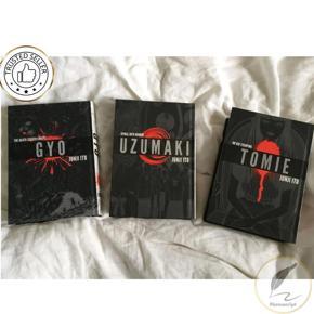 Junji Ito Collection 3 Books Bundles (Uzumaki,Tomie,Gyo)