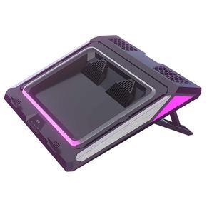 IETS GT300 Double Blower Laptop Cooling Pad for Gaming Laptop, Cooler Pad with Dust Filter and Colorful Lights