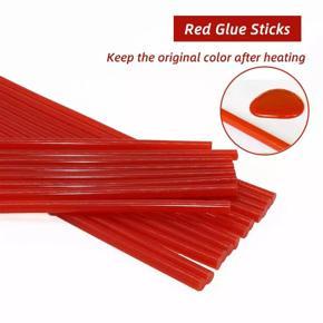 10 pcs 11mm*300mm RED Color Hot Melt Glue Sticks