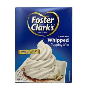 Foster Clark's Whipped Topping Mix  72g Pack Sweet Milk